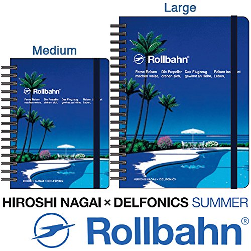 廃番 永井博 × ロルバーン ポケット付メモ 3冊コンプセット Hiroshi