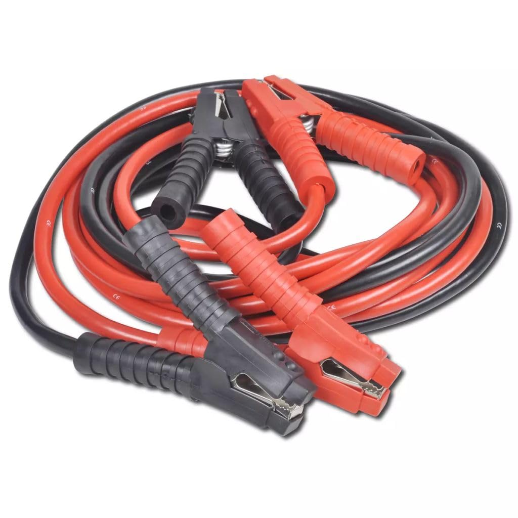 ShGaxin Cables de Arranque para el automóvil, 1500 Pinzas Arranque Coche, Arrancador De Bateria, Bornes Bateria