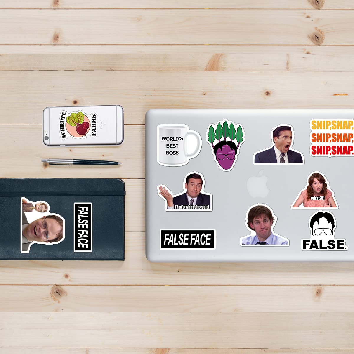 The Office Stickers Pack of 50 Stickers The Office Stickers for
