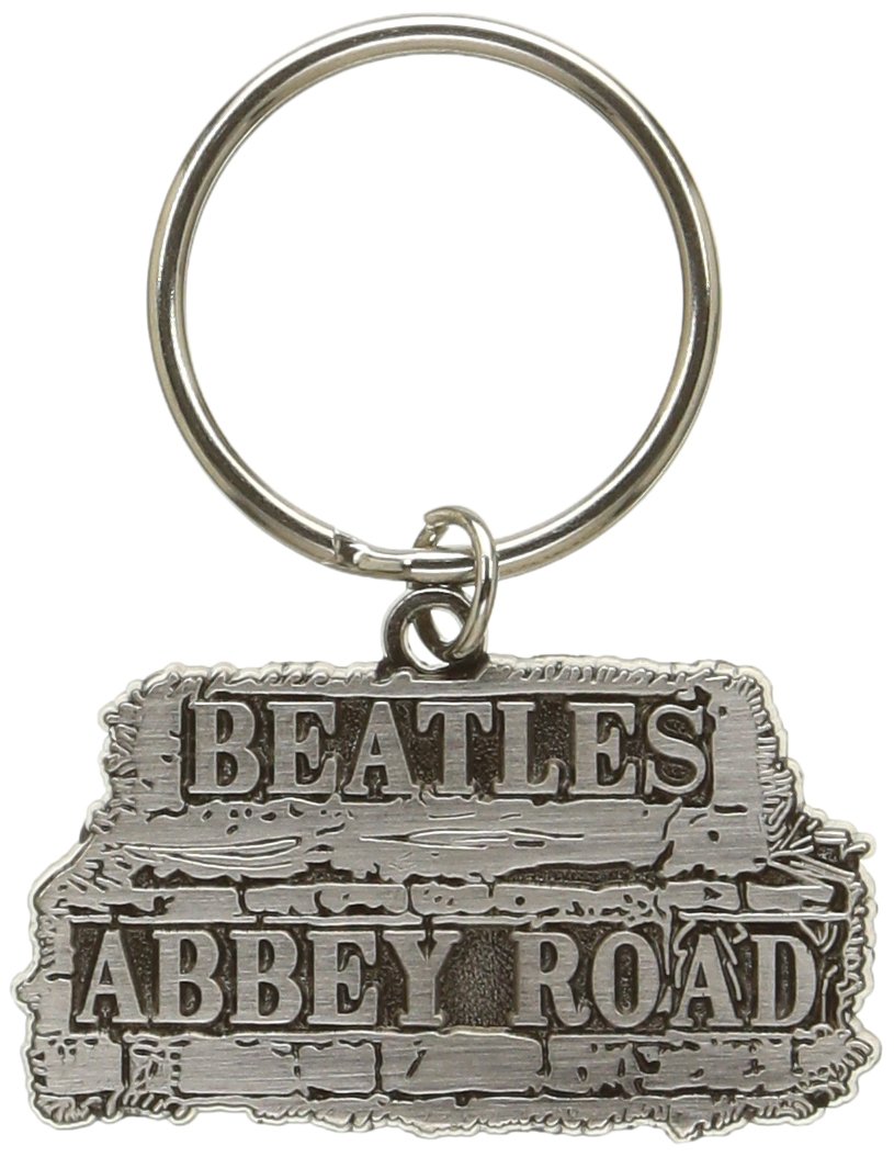 Paradiso Clothing The Beatles Keyring Abbey Road Sign Keychain