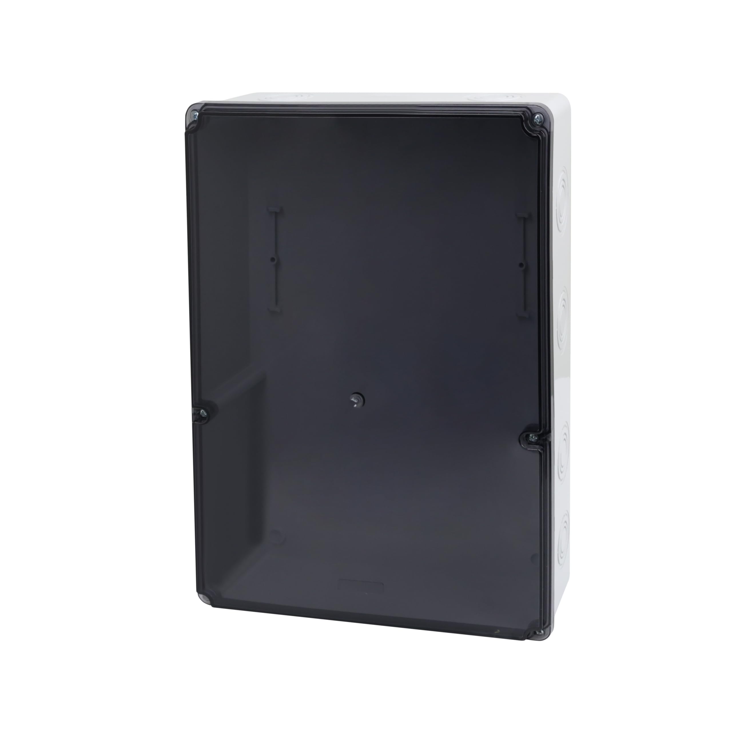 RSE Caja de conexiones – Cubierta transparente caja de instalación caja vacía 380 x 280 x 90 mm, 10 unidades