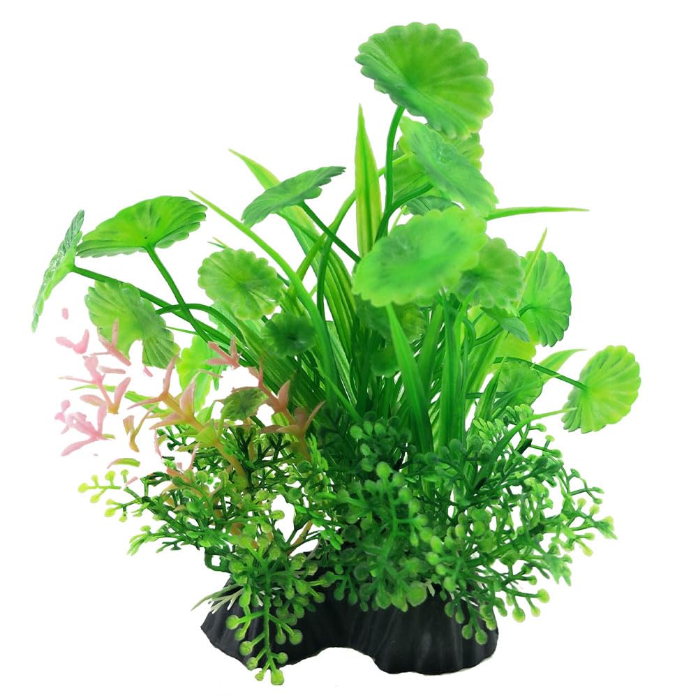 Swell Uk Green Swell Hydrocotyle Artificial Plant Aquarium Décor
