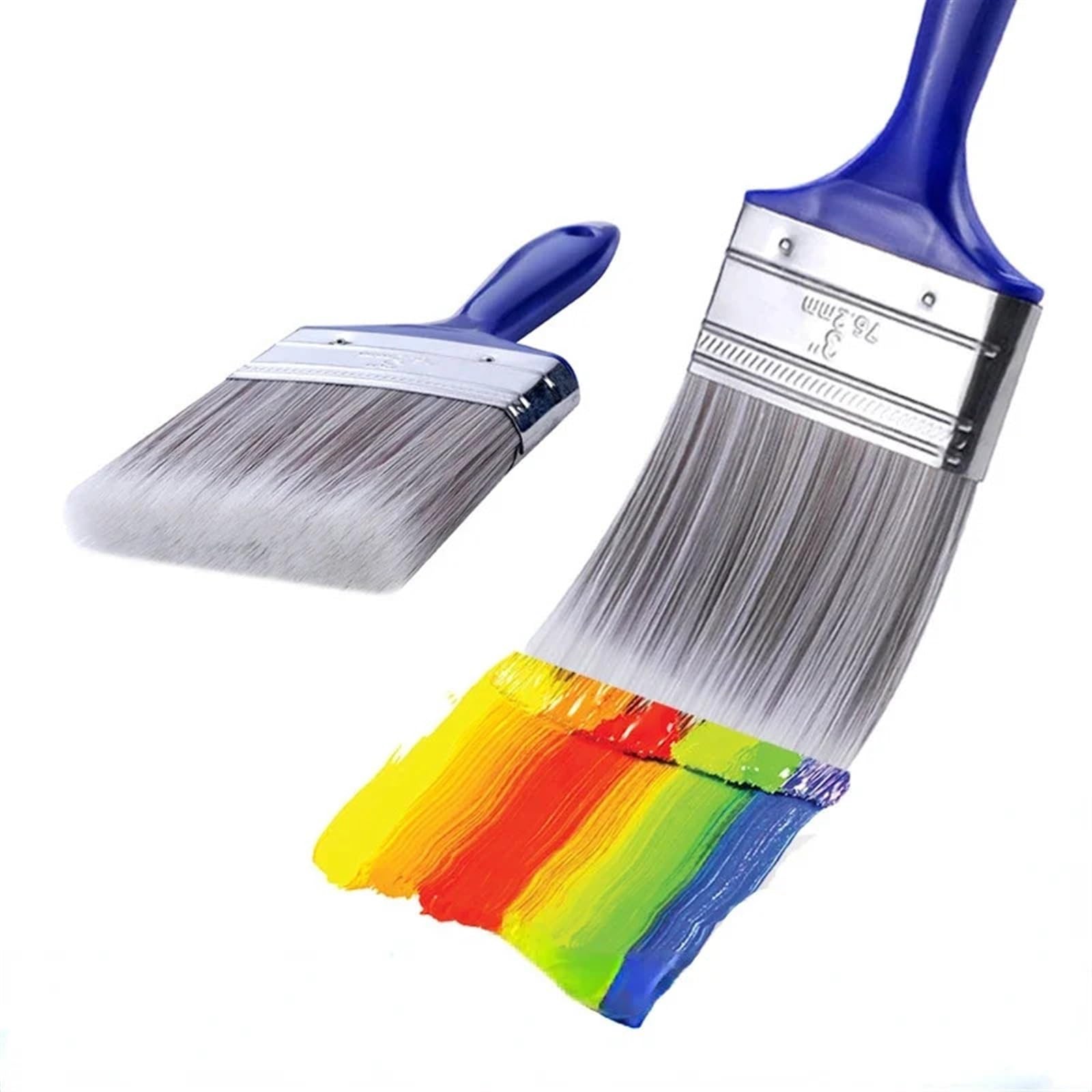 Suministros de Pintura, Cepillo de Pegamento PVC multifunción, Mango plástico, Cepillo for Barbacoa for Paredes y Muebles, Herramienta Pintura, Pinceles for Artistas, for Pintar(3 Inch)