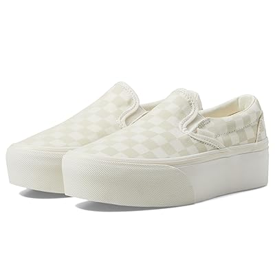 Vans Classic Slip On Stackform Shoes White