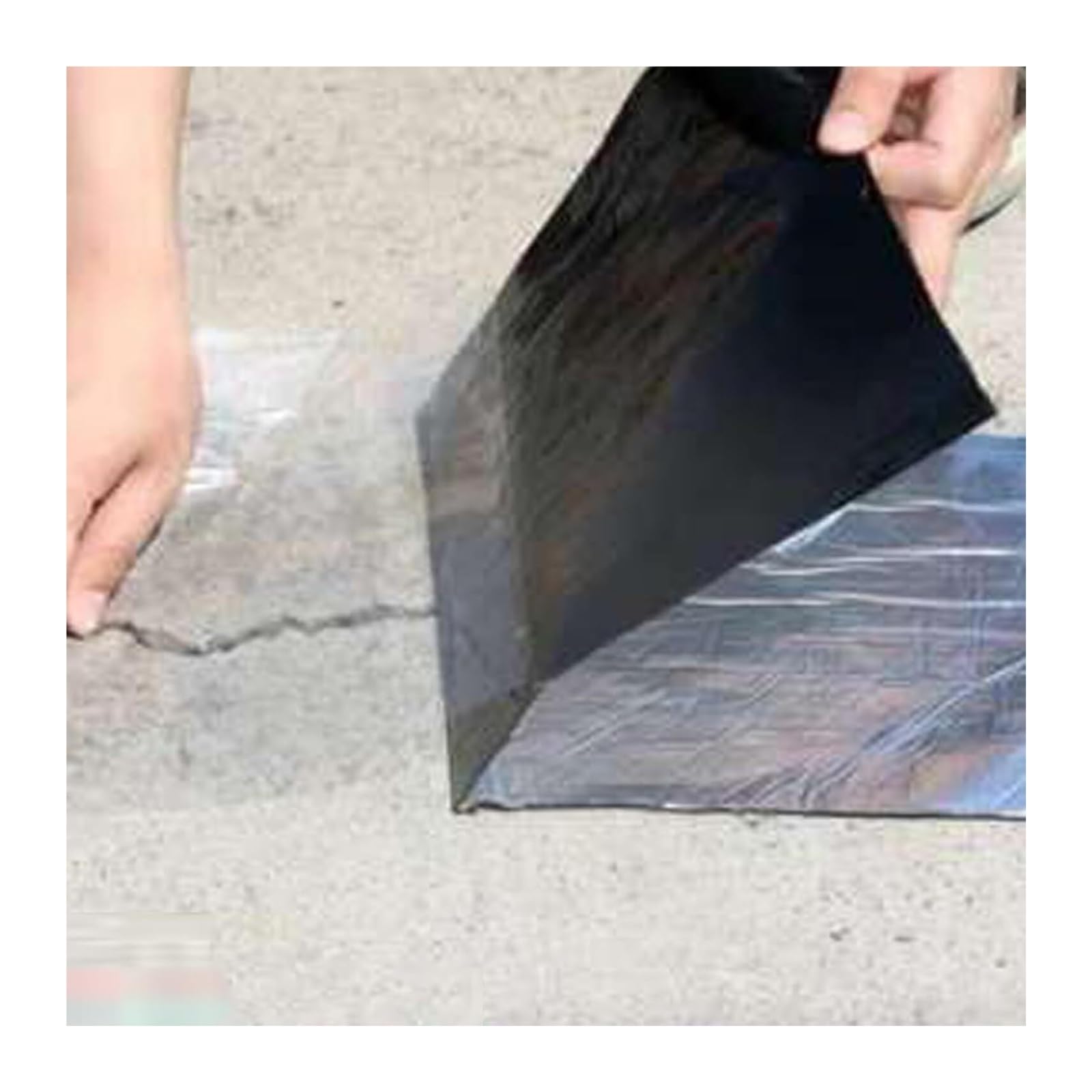 Cinta autoadhesiva de Papel Aluminio for Asfalto(0.3x5m(1x16.4ft))