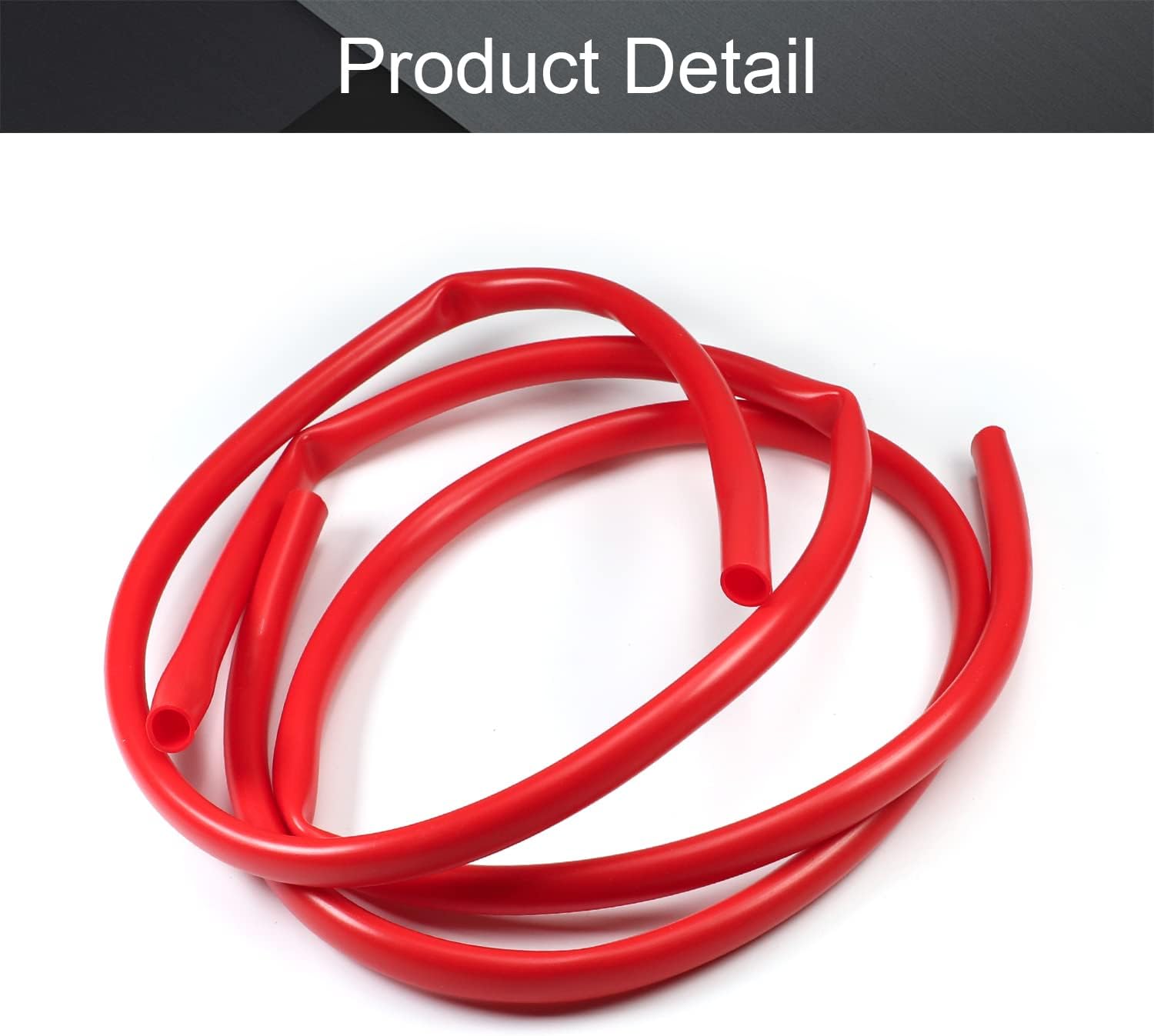 Othmro 2Pcs Plastic Manual Oil Pumps Hand Fuel Pump Liquid Fuel Transfer Siphon Hand Pump Outlet Pipe Length 100cm Oil Inlet Pipe Length 100cm for Gas Oil Air Water Red Black