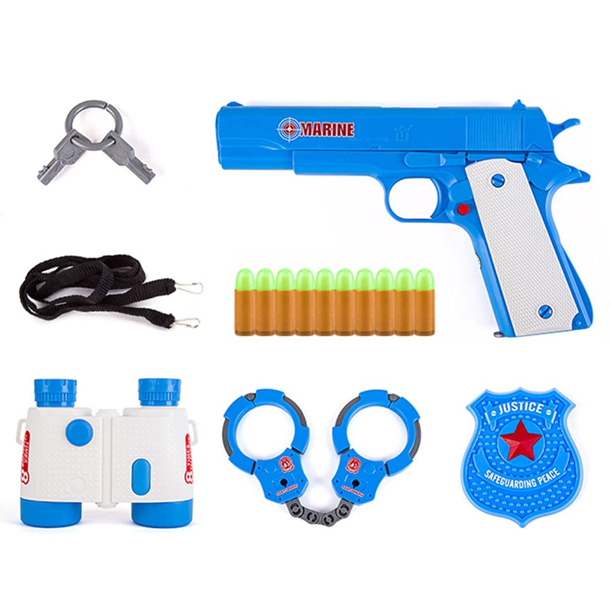 qqqqqq M1911 Toy Gun with Tactical Gun Holster Bullet Gun Revolver Model Target for Soft Bullets