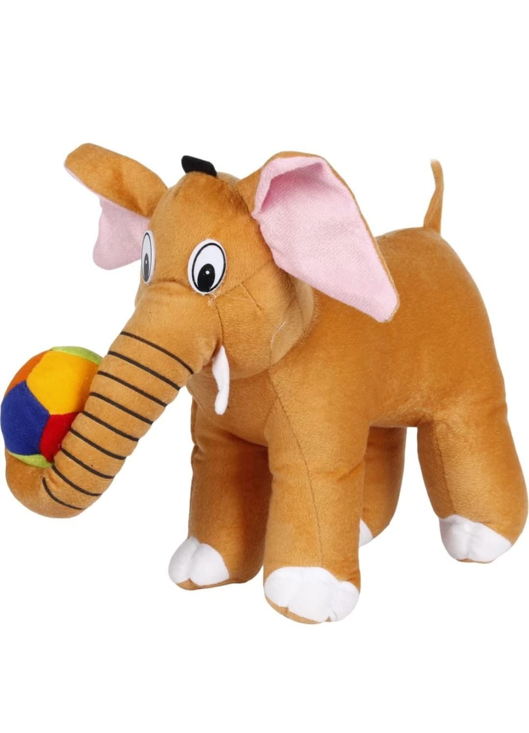 Swarah Super Soft Plush Toy – Ultra-Cuddly Stuffed Animal for Kids & Adults for Birthdays, Baby Showers, Christmas, or Valentine's Day (Ball Elephant 35cm)