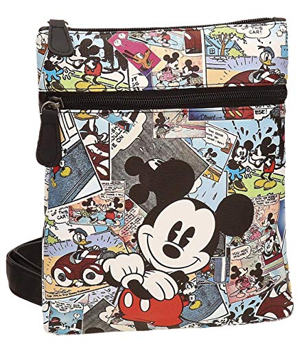 Disney Mickey Comic Borsa Messenger, Poliestere