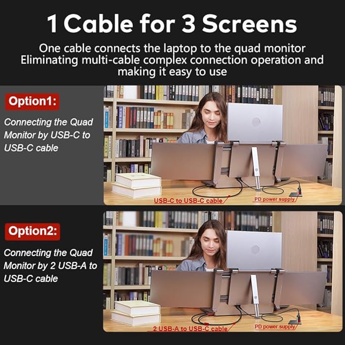 Monitor Extensor Portátil 14 Pulgadas FHD IPS miniatura 5