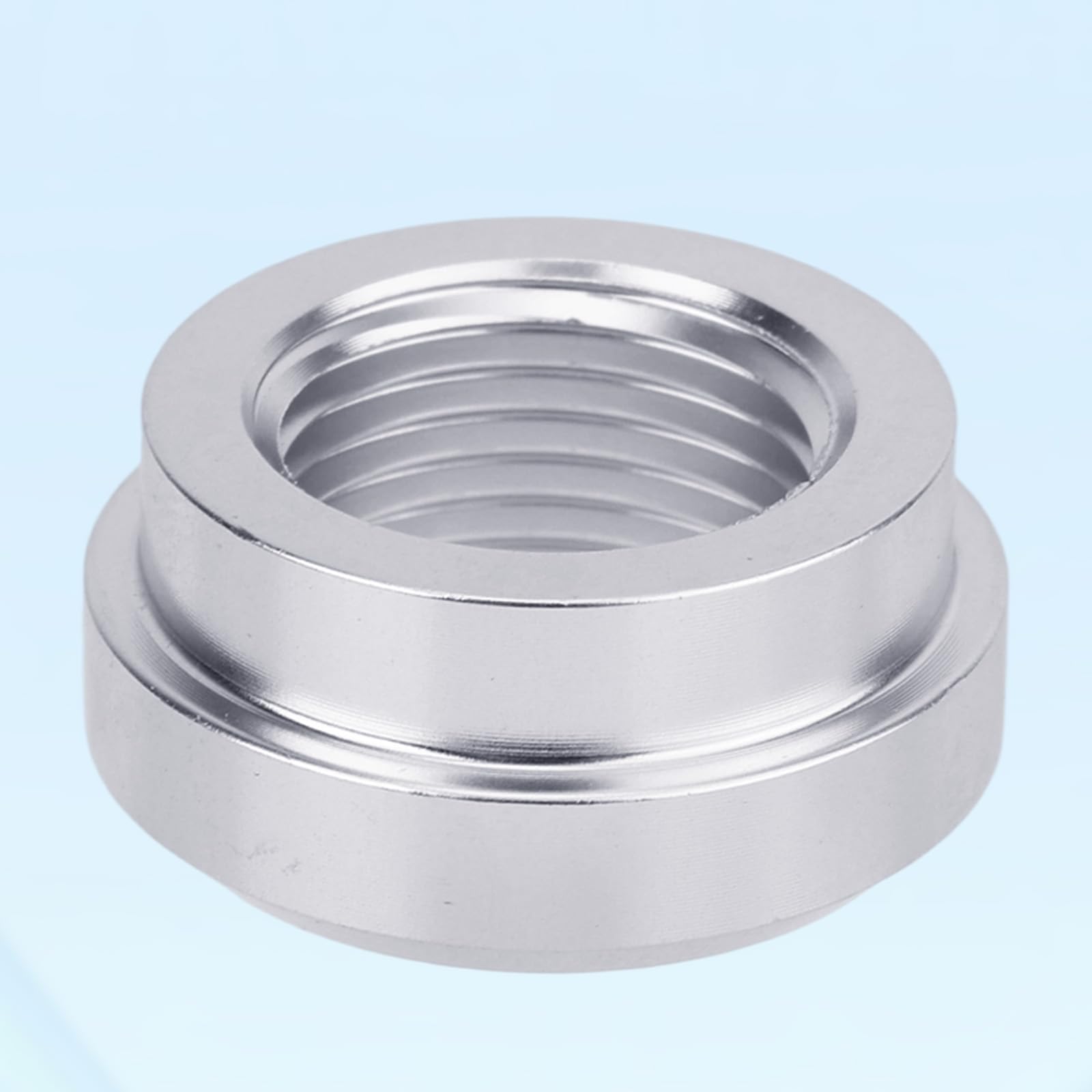 4stk Schweißspund mit Innengewinde, Aluminium 3/8" NPT Stufenschweißanschluss mit Innengewinde für den Ansaugkrümmer Überlaufbehälter des Kraftstofftanks