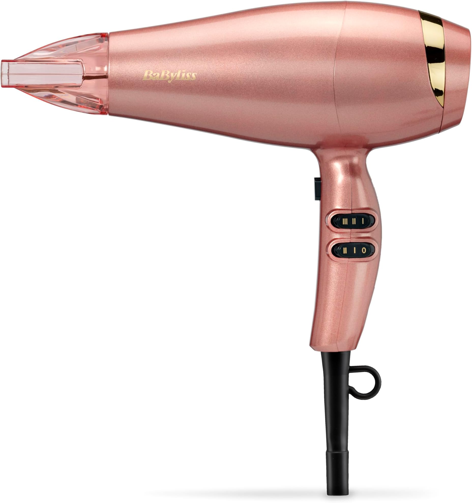Rose Gold 2100W Hair Dryer, Ionic, Lightweight, Smooth Fast Drying, Cool shot, 5336U
