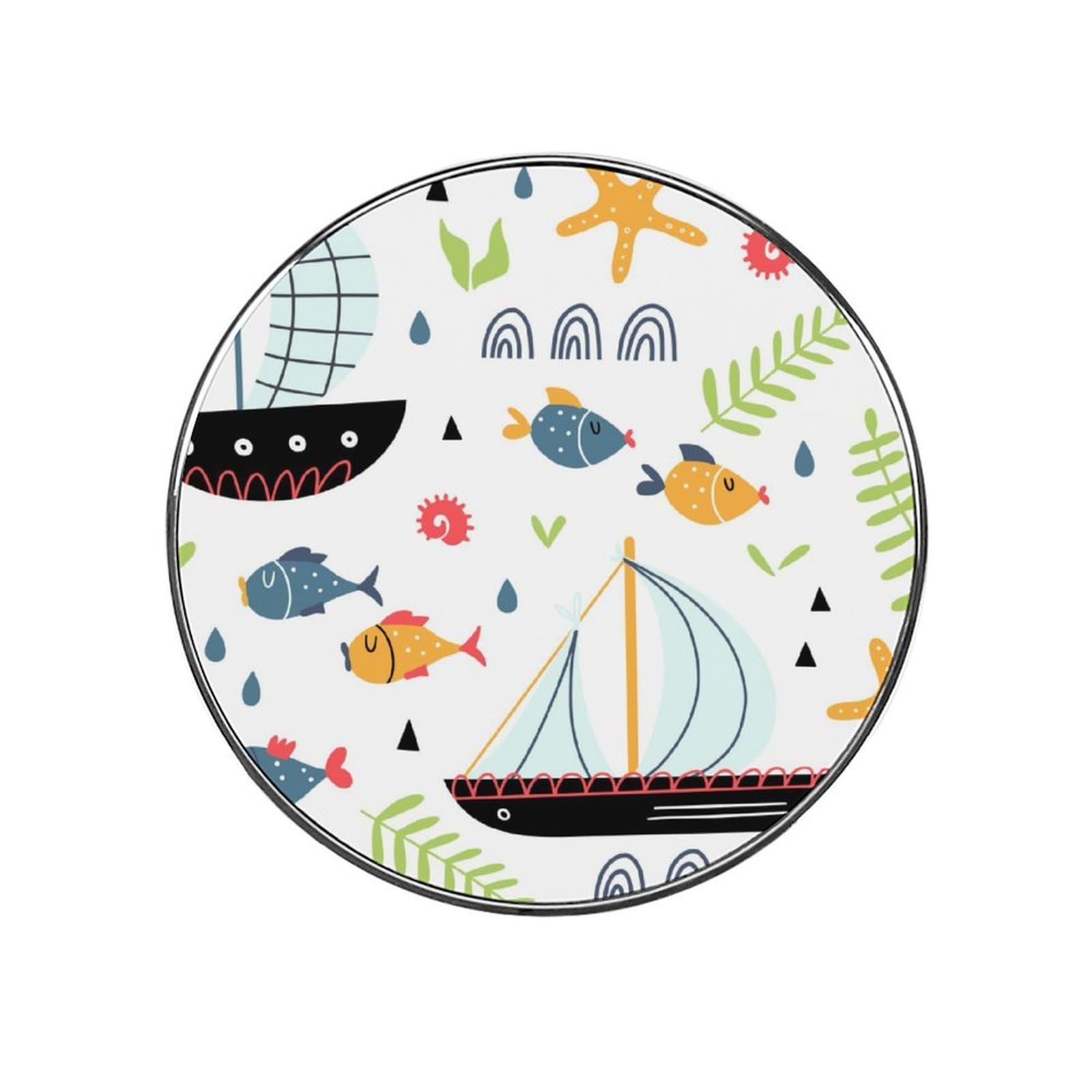 Boats And Fish Magnets For Fridge Kitchen Decoration For Refrigerators Whiteboards