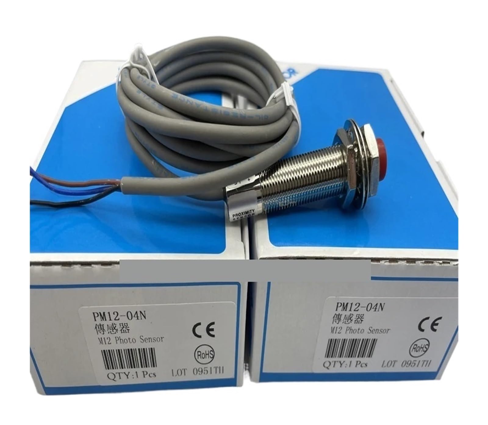 NCCNATMHP 1pcs Proximity switch PM12-04N PM12-04P PM08-02N PM08-02P PM12-04S PM12-02P-S