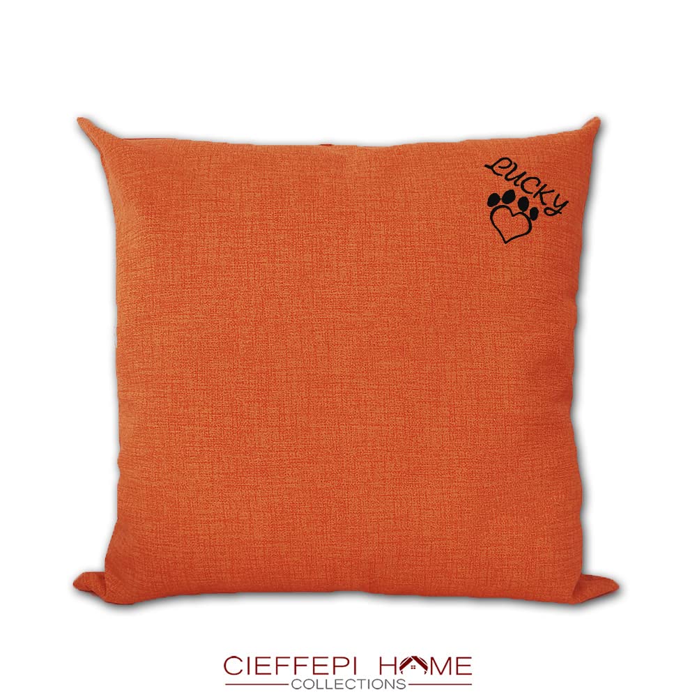 Cieffepi Cuscino Per Cani E Gatti FIDO - 80x80x21 Cm, Marrone, Sfoderabile E Morbido - Foto 5
