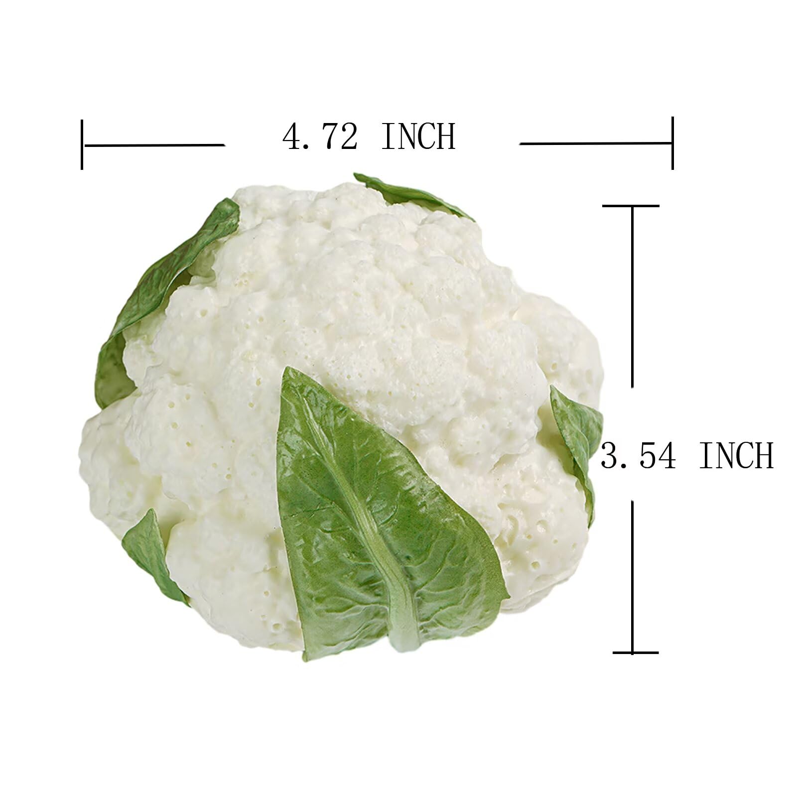 Lovmeety 2Pcs Fake Broccoli Decoration, Artificial Broccoli Lifelike Simulation Vegetables Faux Broccoli for Food Photography Home Kitchen Party Decoration