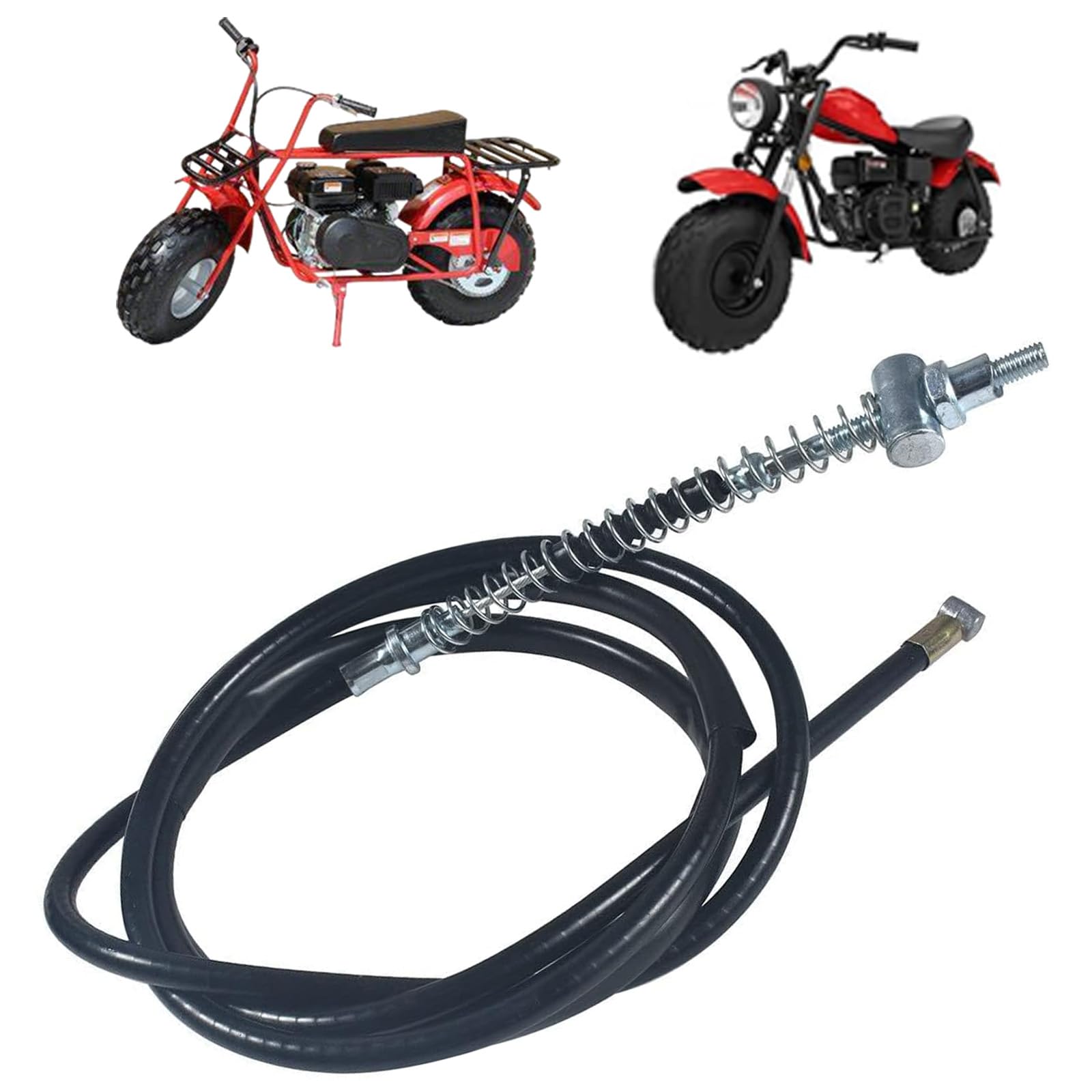 Amazon.com: Chikia CT200U Rear Drum Brake Cable Line 63