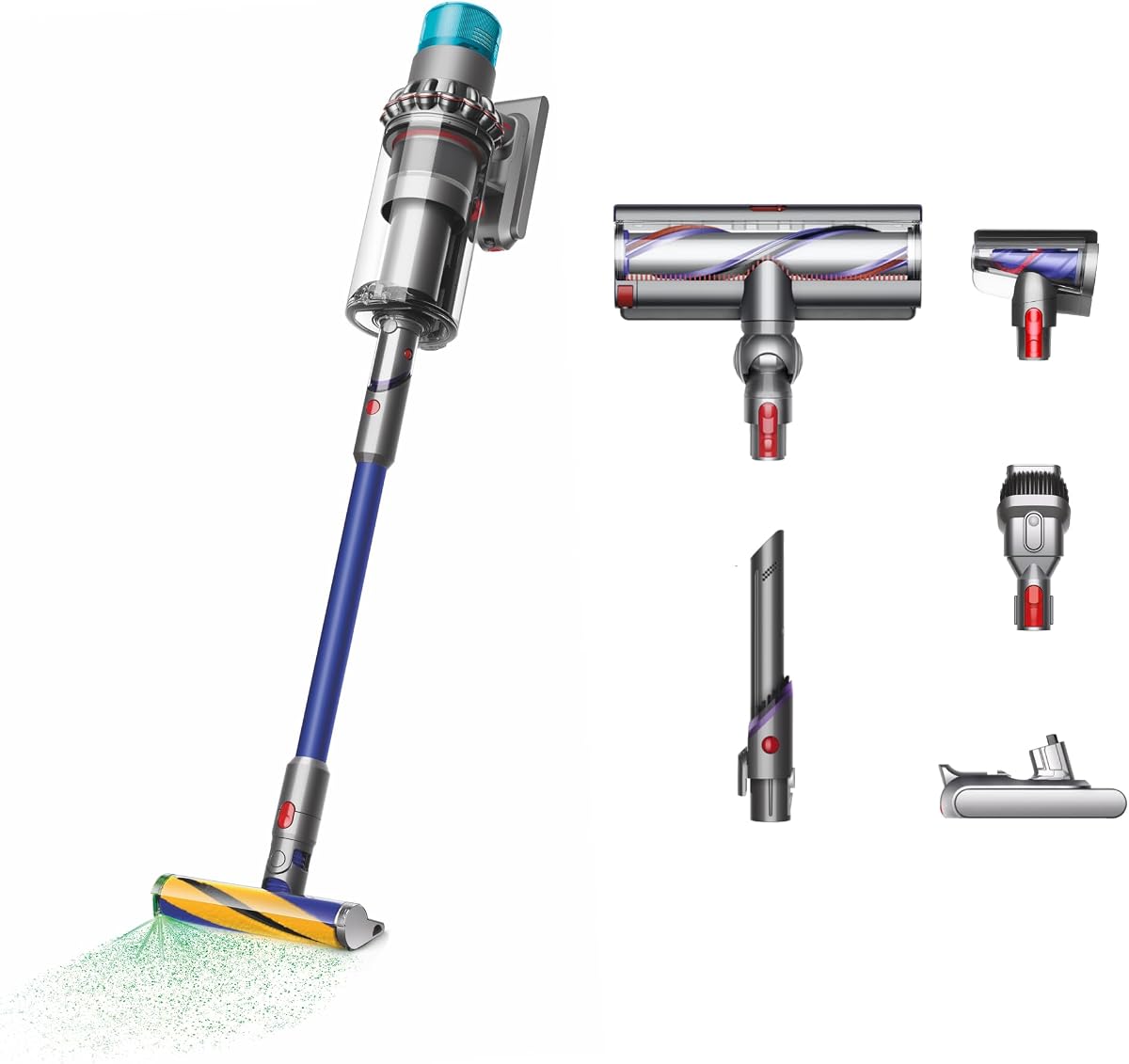 Aspiradora Inalámbrica Gen5outsize, 250AW, 3 Modos de Potencia, Hasta 140 Minutos, Contenedor ² XL, Iluminación Revela polvo, Filtración HEPA, Todo Tipo de Piso
