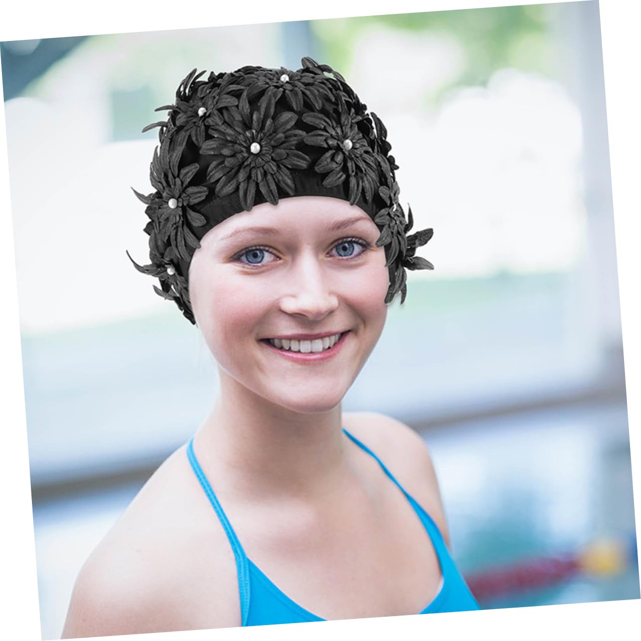 POPETPOP Gorro De Baño Adulto Baños Dibujos Animados Pararse Animales A Prueba De Agua Cacerola Gorro De Baño para Recargable Transparente Peso Equipo El Brocado