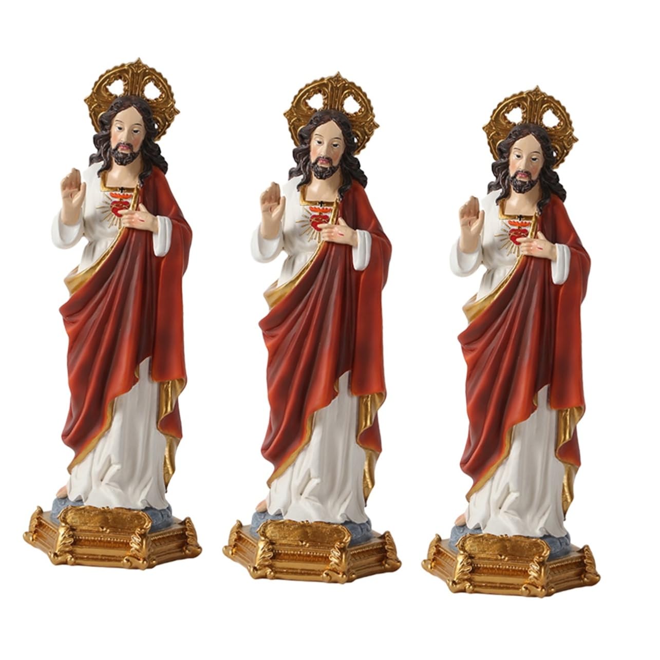 Statue de Jésus Alipis figurine religieuse à offrir pour communion et fête