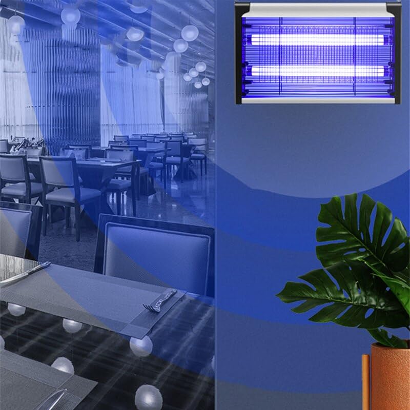 Image of Electric Mosquito Killer, Fly Insect Killer Machine, Insect Bug Zapper,Fly Catcher and Trap Killer LED Lamp for Restaurants,Home, Kitchen, Kids Bedroom, Indoor, Outdoor Office. (Black)