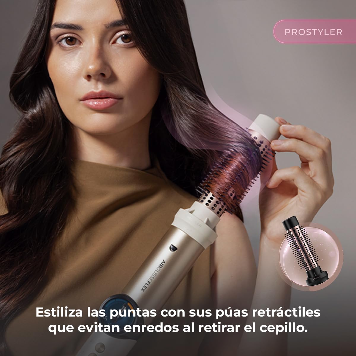 Cecotec AirGlisse 14in1 Flex Cepillo de Aire Moldeador Multifunción 1400W 110000RPM Motor Brushless