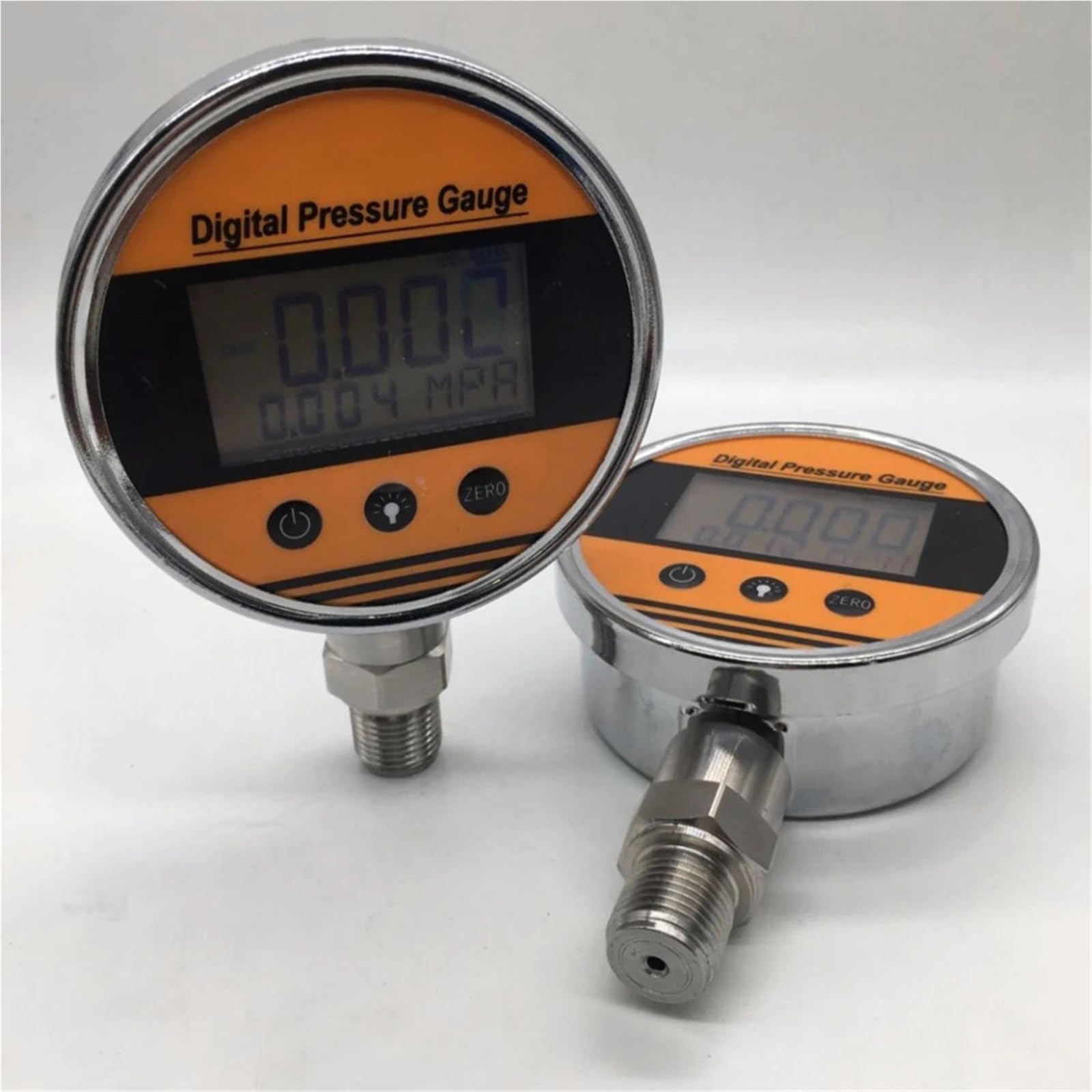 -0.1..0~100Mpa Campo di misura e manometro con collegamento a vite | LCD Display Pressure Gauge Digital