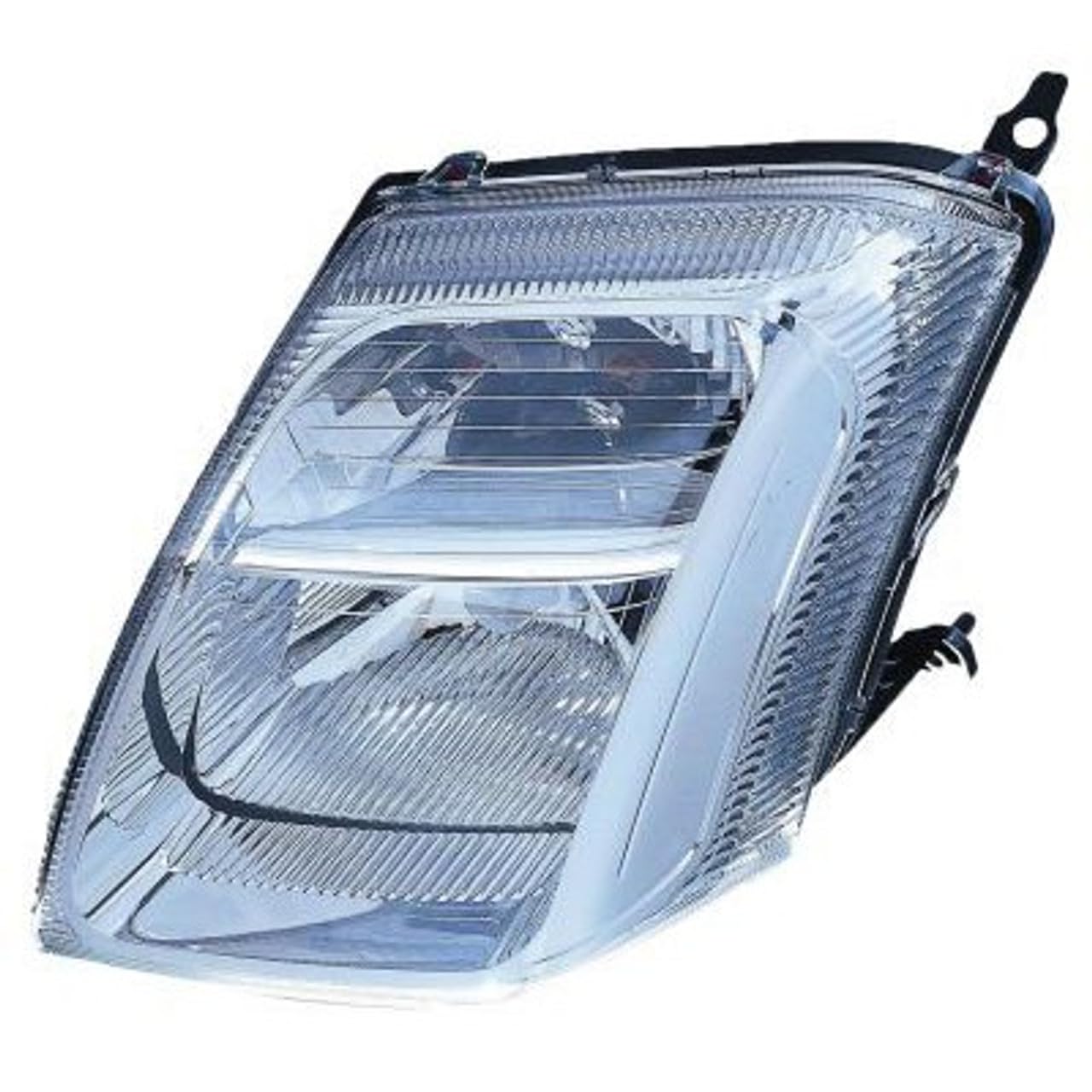 BSSTORE Faro Proiettore Anteriore H4 con Regolazione Elettrica Compatibile con C2 (Sinistra - Lato Guida)