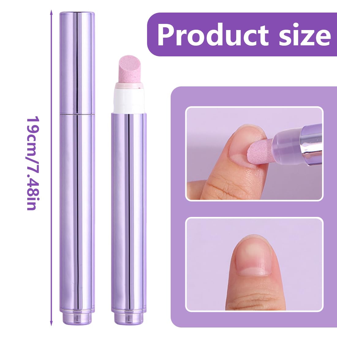 Penna Cuticole Unghie - Nail Care Pen con Olio Idratante, Penna per Cuticole Rimuovi e Nutre, Cura Mani e Unghie Fragili