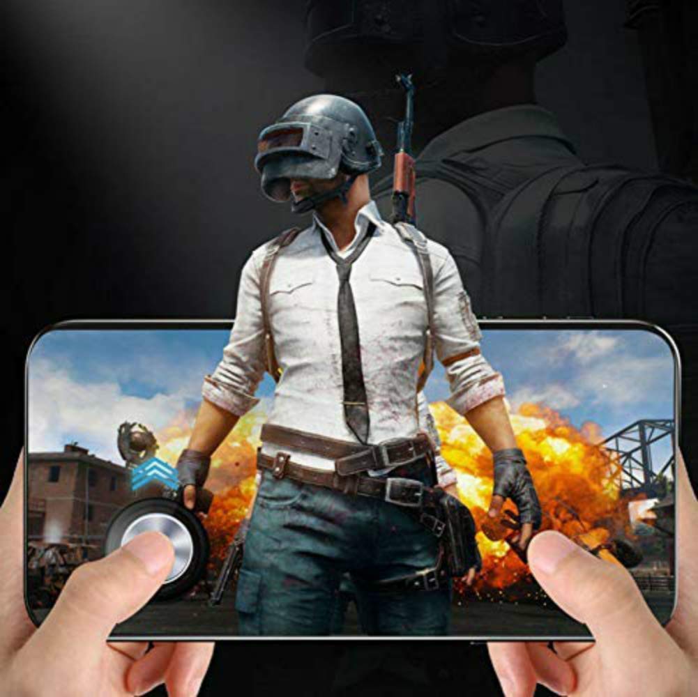 Q8plus Joystick Touch Screen per Telefono Cellulare e Tablet - Controller di Gioco Universale Con Pulsanti in Metallo, Joypad Portatile, Ventosa Gamepad