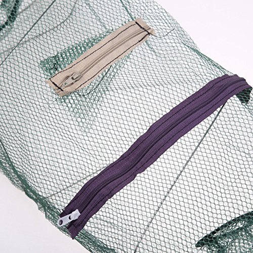 Minnow Trap Crawfish Trap Minnow Trap 4822Cm Folding Fishing Net Catch Crab Shrimp Minnow Fishing Bait Trap Cast Dip Net Nylon Network Cage Bait Net Crab Pot Bait Trap #TOP4