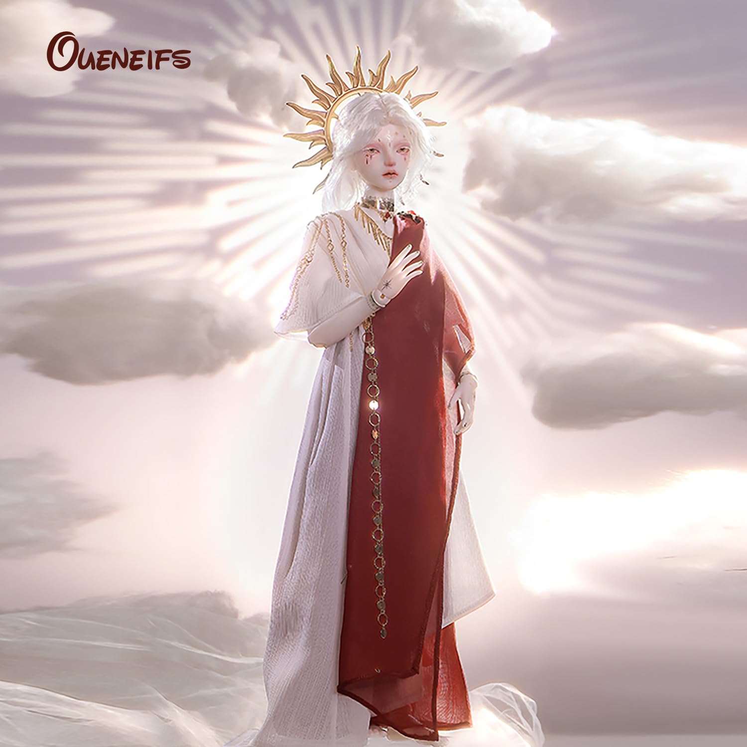 Bambola BJD Helios 1/4 Mythological Cos Light Gods | Bambola In Resina Articolata Full Set | Modellismo E Collezionismo Per Adulti E Ragazzi