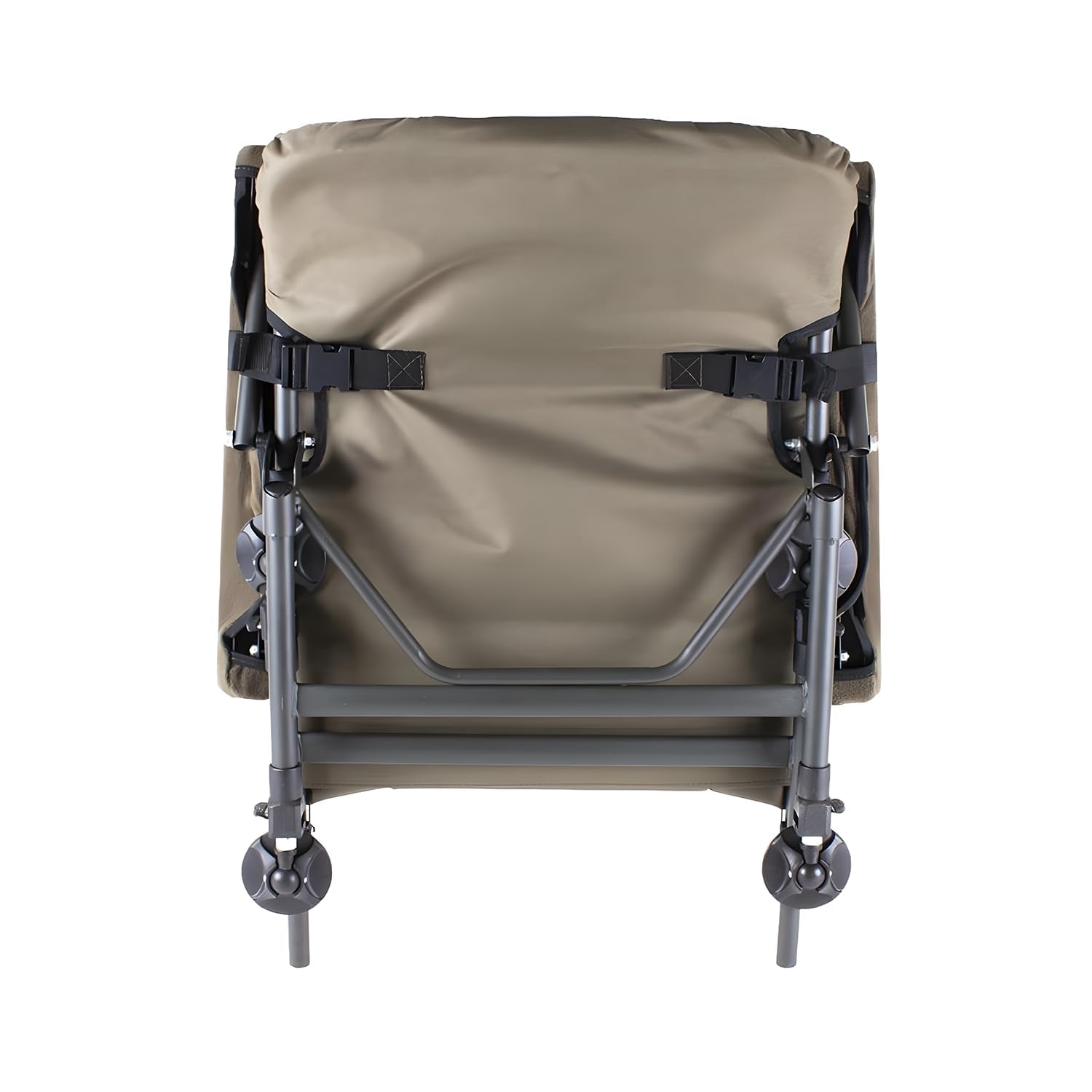 Faith Lounge Chair XL - Sedia da pesca con rivestimento in pile - Massimo comfort durante - Braccioli - Struttura in metallo - Gambe regolabili - Design compatto - Portata massima 110kg - 92x66x99cm