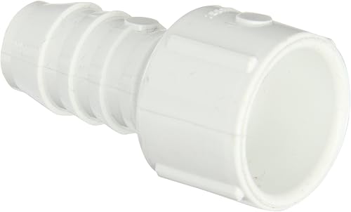Spears PVC-Rohr Fitting, Adapter, Schedule 40, weiß, Stacheldraht X Sockel, 3/4"