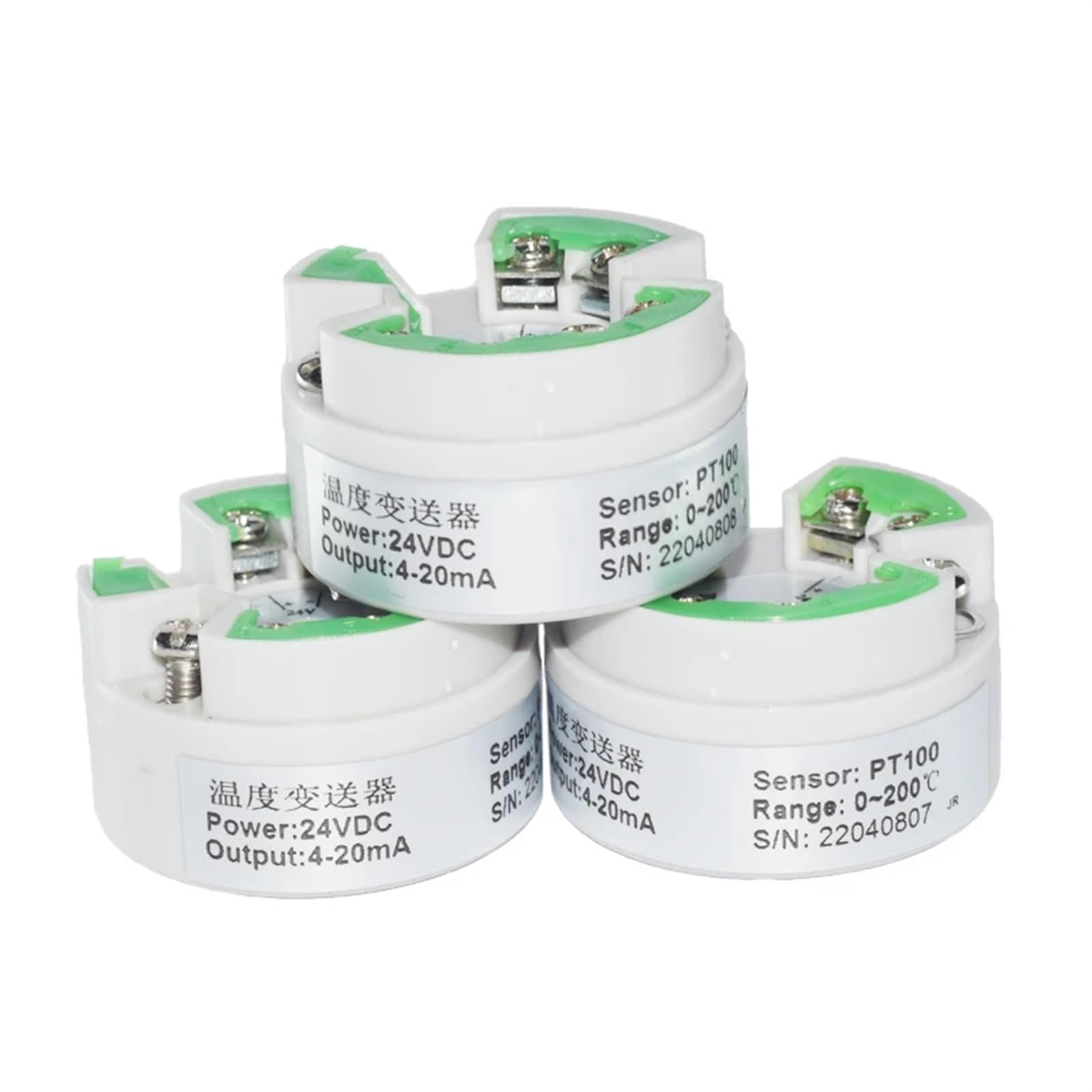 1 Uds transmisor de temperatura inteligente Módulo Sensor PT100 4-20mA 0-5V 10V salida antiinterferencia transductor de temperatura(0-5V 0-400C)