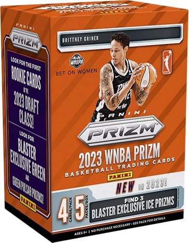 Panini WNBA Prizm - Caja de cartas coleccionables de baloncesto 2023