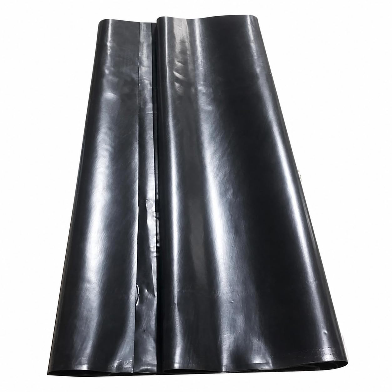 HDPE Teichfolie 1mm, 4x50m, wasserdichte Dichtungsfolie für Fischzucht und Gartenteich, Schwarze Folie, 0.5mm Thick Waterproof membran