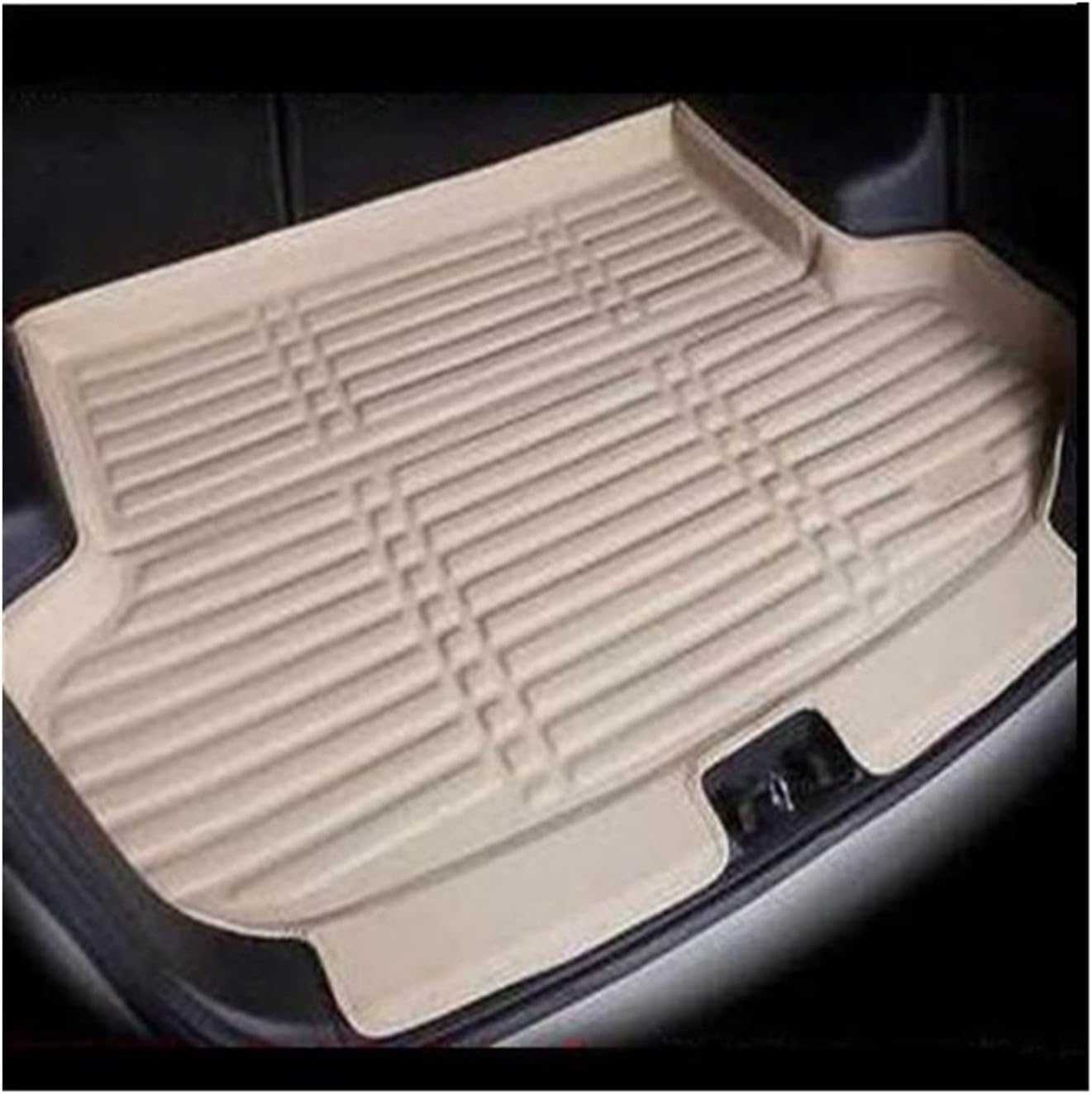 Car mats Car Boot Mats FOR Mazda CX5 CX-5 2017 2018 2019 Car Rear Boot Liner Trunk Cargo Mat Tray Floor Carpet Mud Pad Protector Rear Trunk Protector Mat(Beige)
