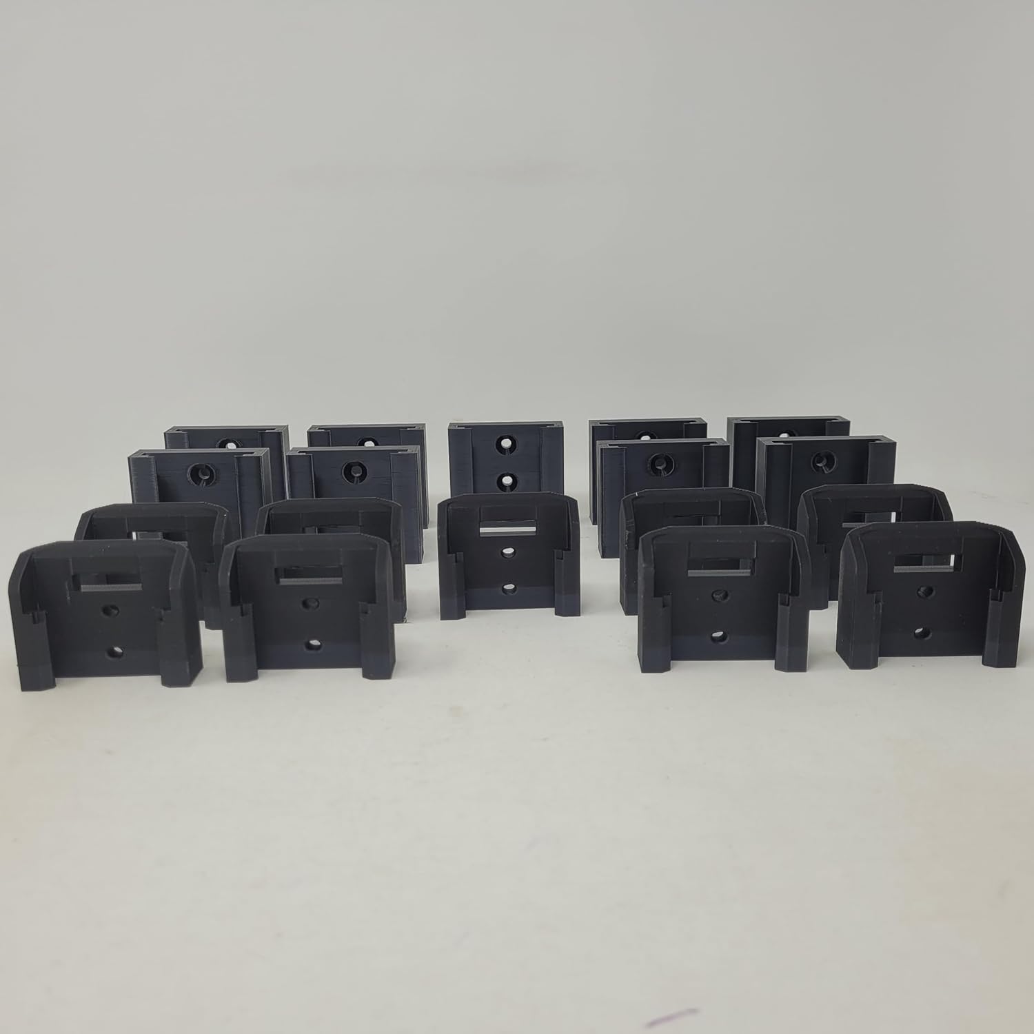 Fits Hercules 12v & 20v Battery Holder Black 9 of Each Organizer