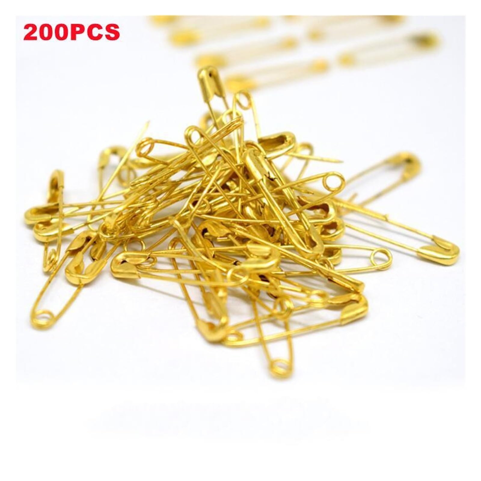 200 pz bianco plastica mini spille di sicurezza piccolo cucito spille di sicurezza per artigianato