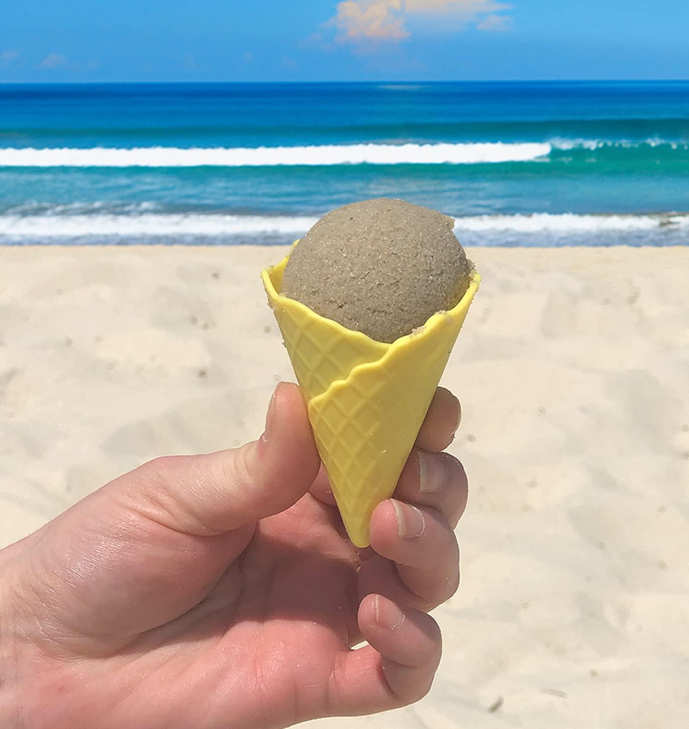 Prime Time Toys Wet N’ Wild Ice Cream Sand Set – 9 Pieces Sand Play Set : Toys & Games