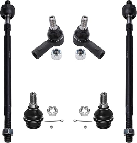 Detroit Axle - Varillas de acoplamiento exteriores interiores delanteras de repuesto para Dodge Van Freightliner Sprinter 2500 3500 2003-2006