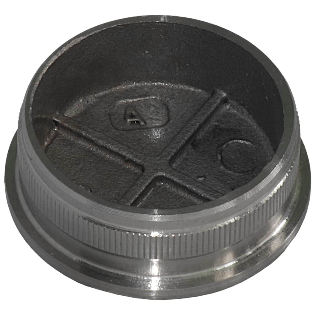 8 Tappi In Acciaio Inox V2A Per Tubo Da 42,4 X 2 Mm - Foto 2