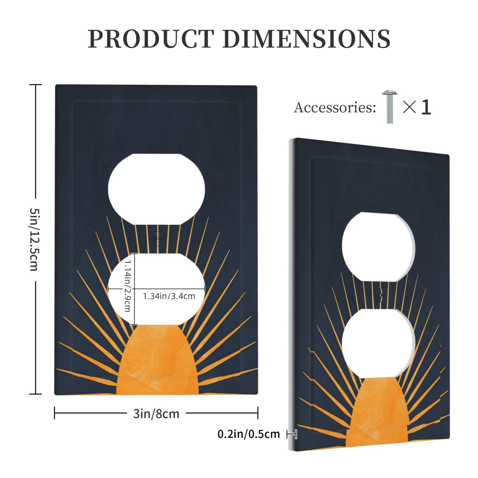 ミッドセンチュリーウォールプレート