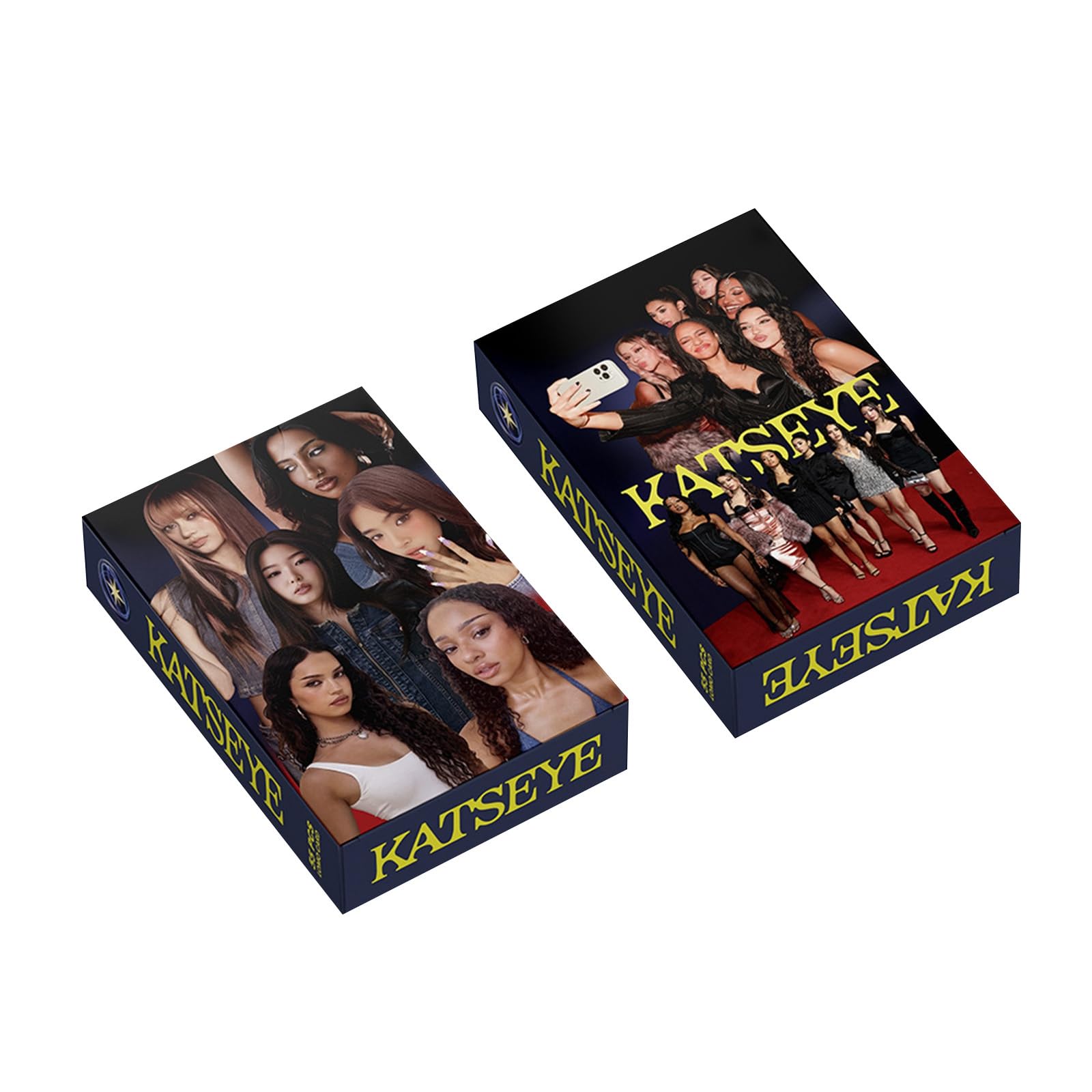 Katseye Photocards K-pop Girl Group Photocard Beautiful Chaos Gnarly Gabriela Album Lomo Cards Photo Cards Set Katseye Merch for Fans