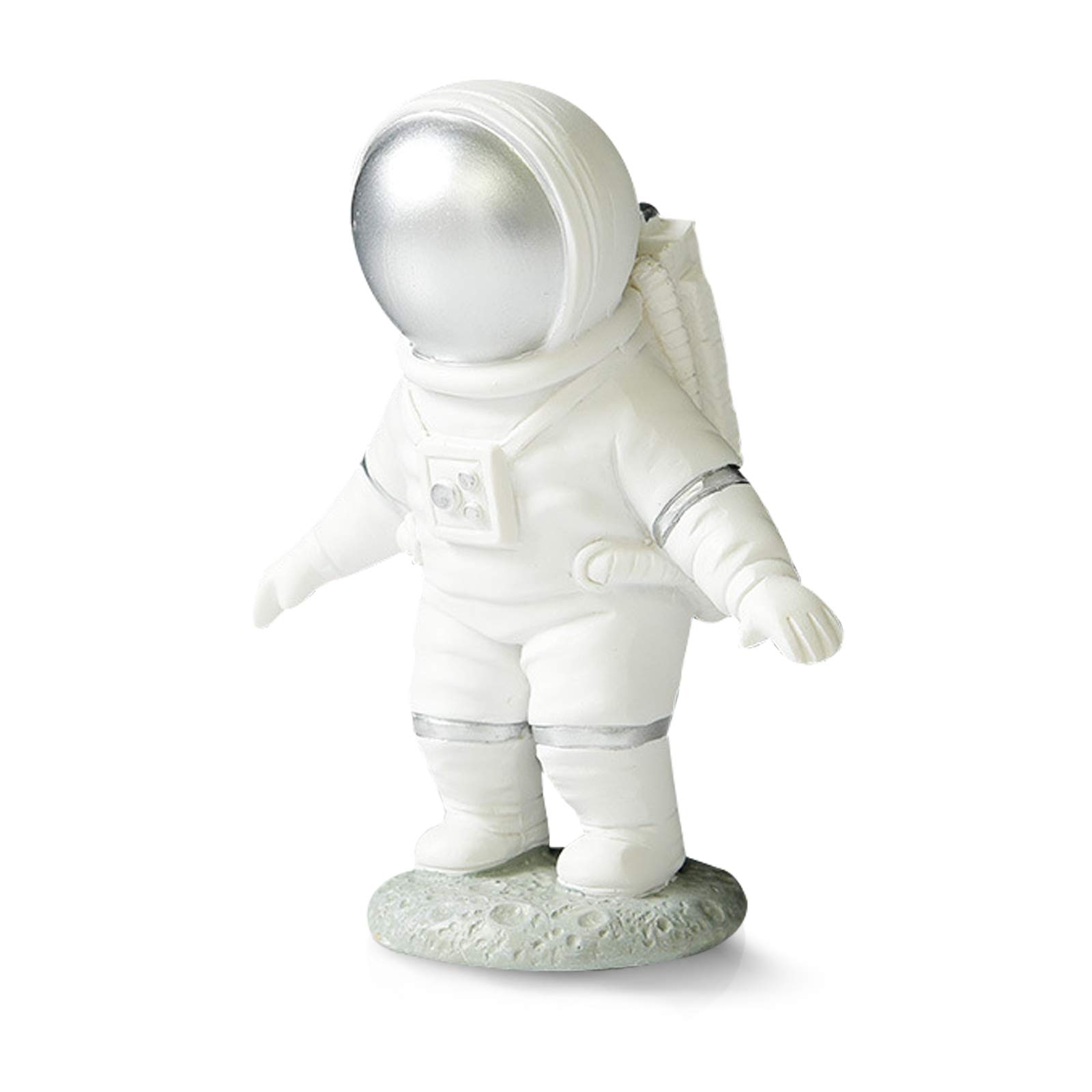 Balakaka Decoración de Escritorio de Astronauta Regalo para Cumpleaños de Niños Figura Adornos de Astronauta Decoración de Mesa de Coches