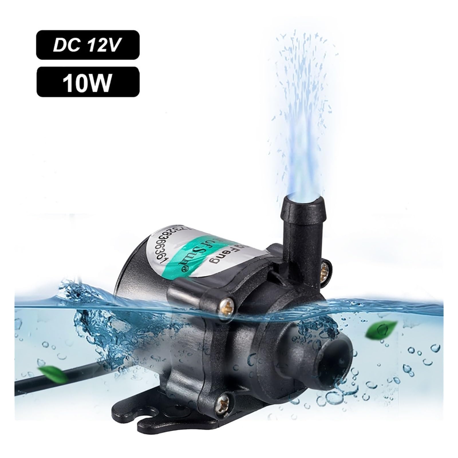 Pompa solare per laghetto Gruppo pompa acqua solare 10W Pannello fotovoltaico Pompa acqua fontana Pompa acqua temporizzazione regolabile ultra-silenziosa Pompa acqua stagno for pesci Giardino con comp