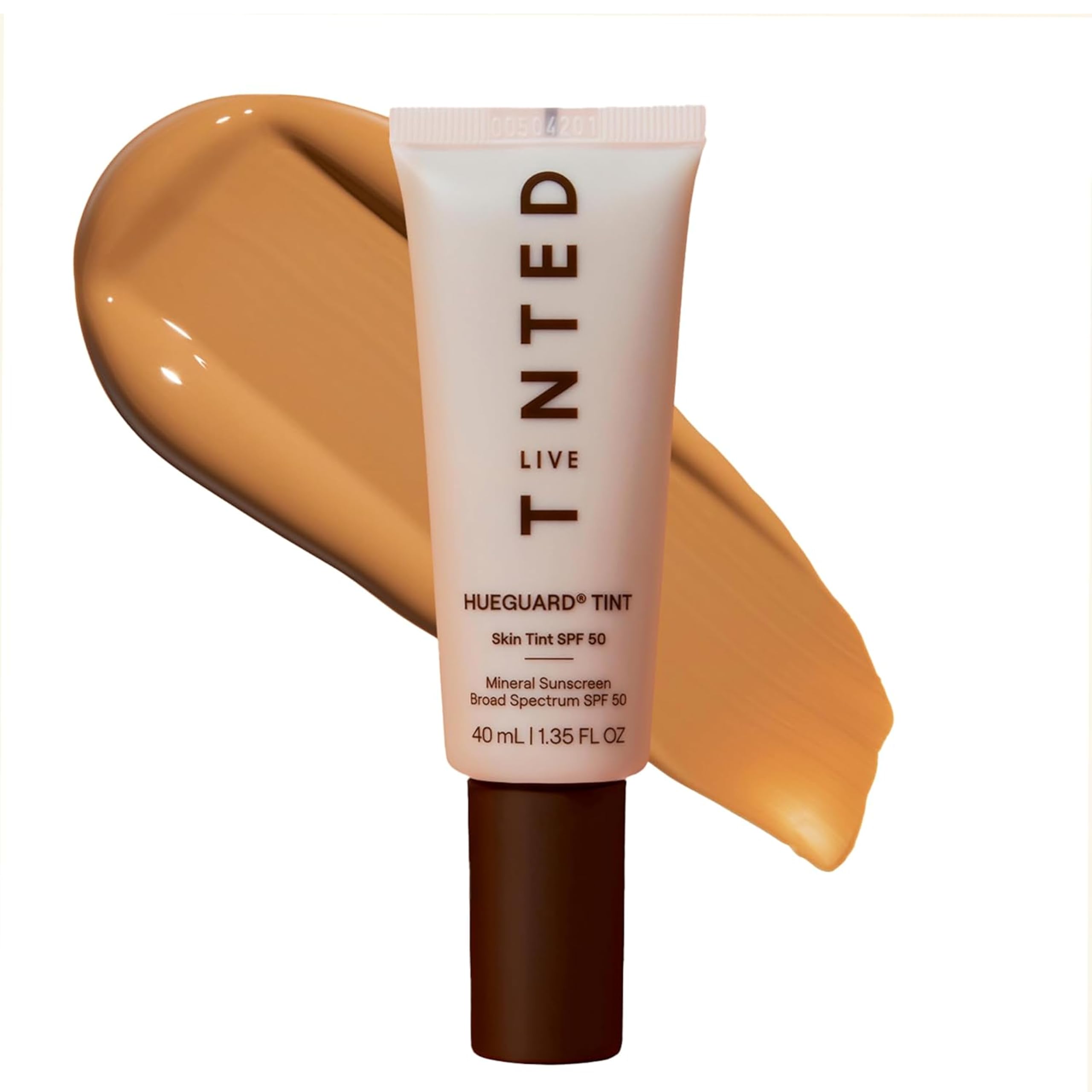 Live Tinted Hueguard Skin Tint Spf 50 - Protector solar mineral con pintura, cobertura ligera a media, hidratante, radiante, resistente al agua y al sudor, 350 ml