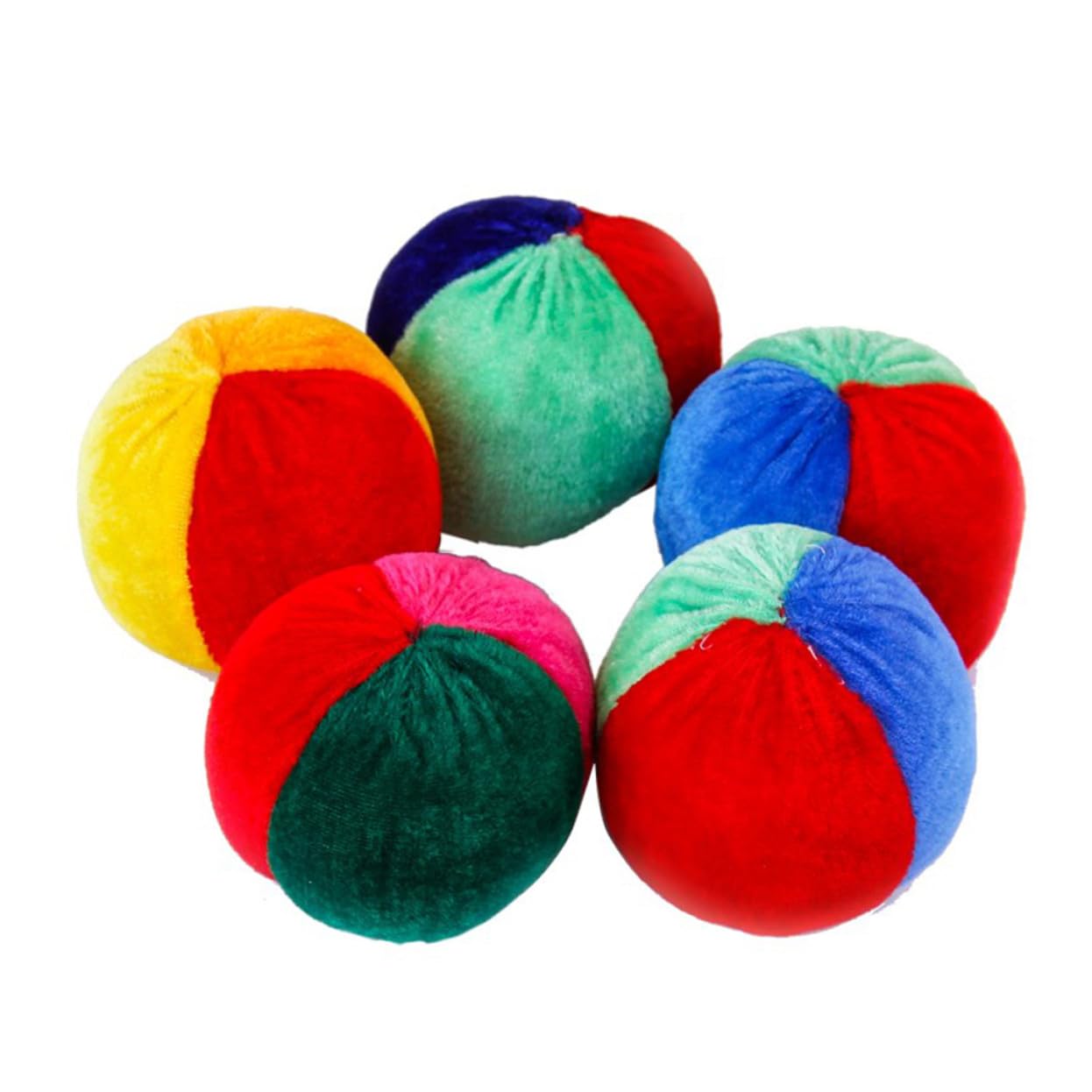 iplusmile 20pezzi Palline Giocoleria Divertente Gioco Esterno per Bambini Ragazzi Ragazze Colore Casuale