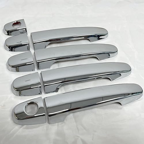 Miniatura 3 de Para 2003, 2004, 2005, 2006, 2007, 2008, 2009, 2010-2013, Toyota Corolla Sedan cromadas, accesorios